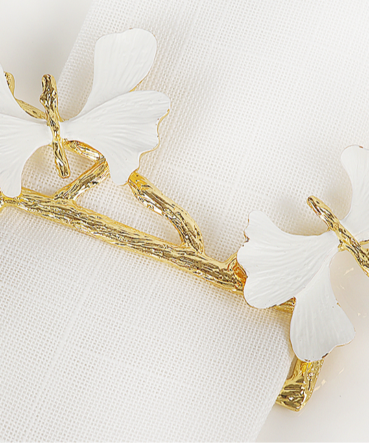 #4 Coffret White gold 6 couverts