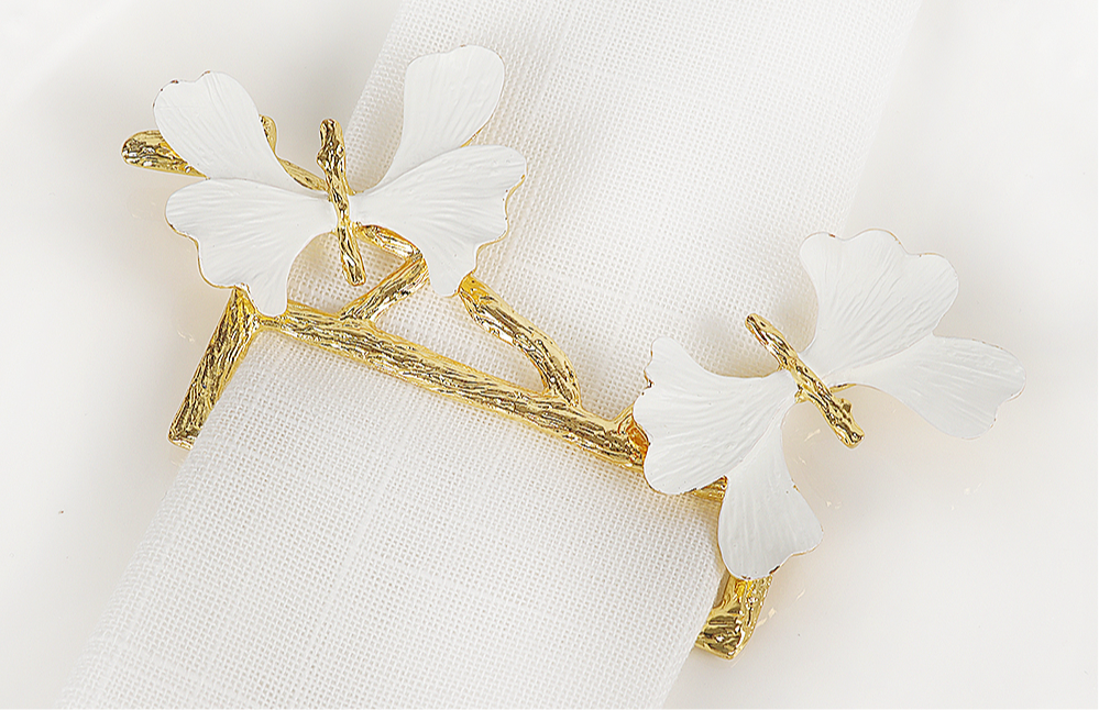 #4 Coffret White gold 6 couverts