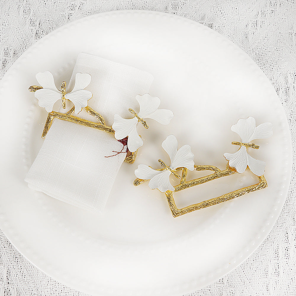 #4 Coffret White gold 6 couverts