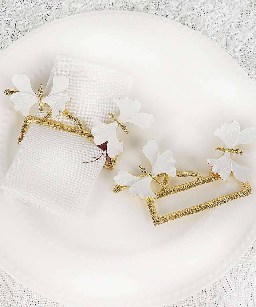 #4 Coffret White gold 6 couverts