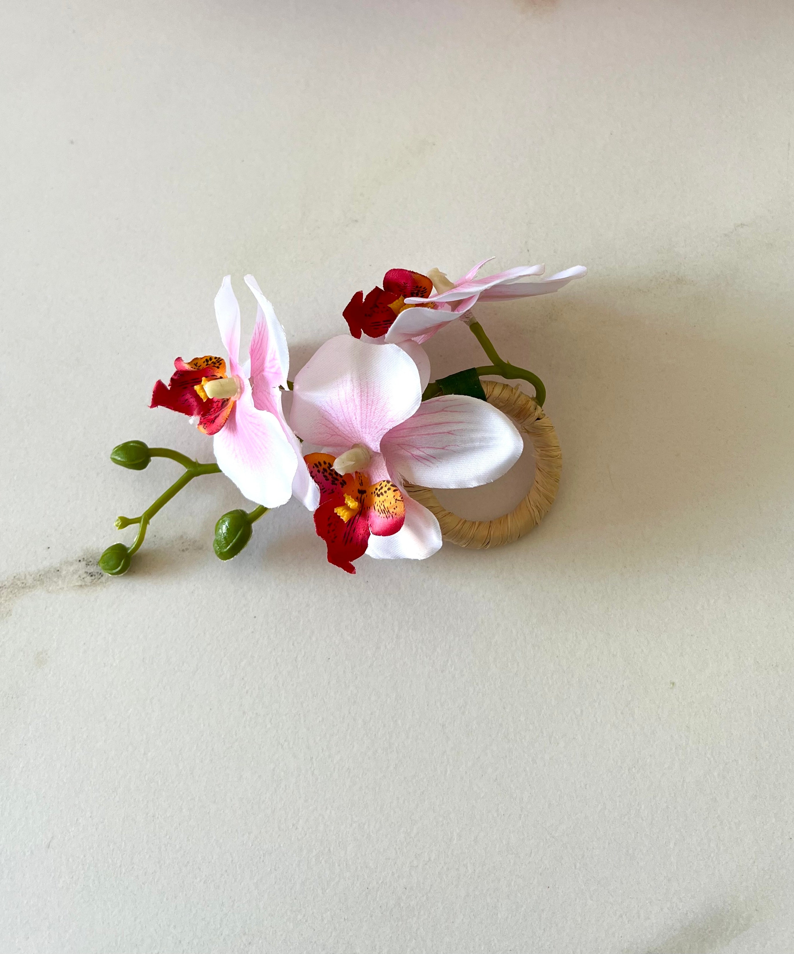 #1 Pivoine rose 6 couverts