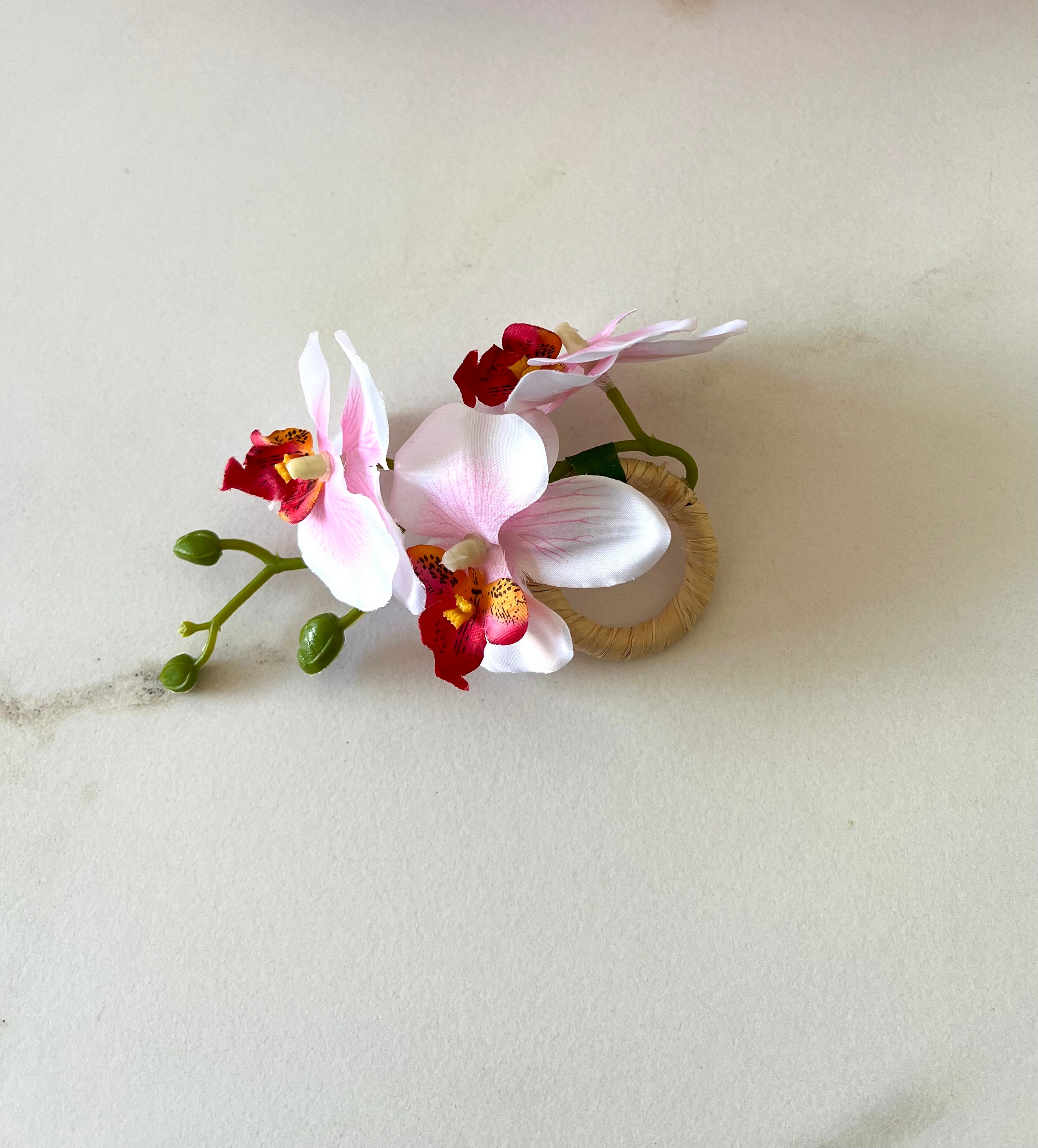 #1 Pivoine rose 6 couverts