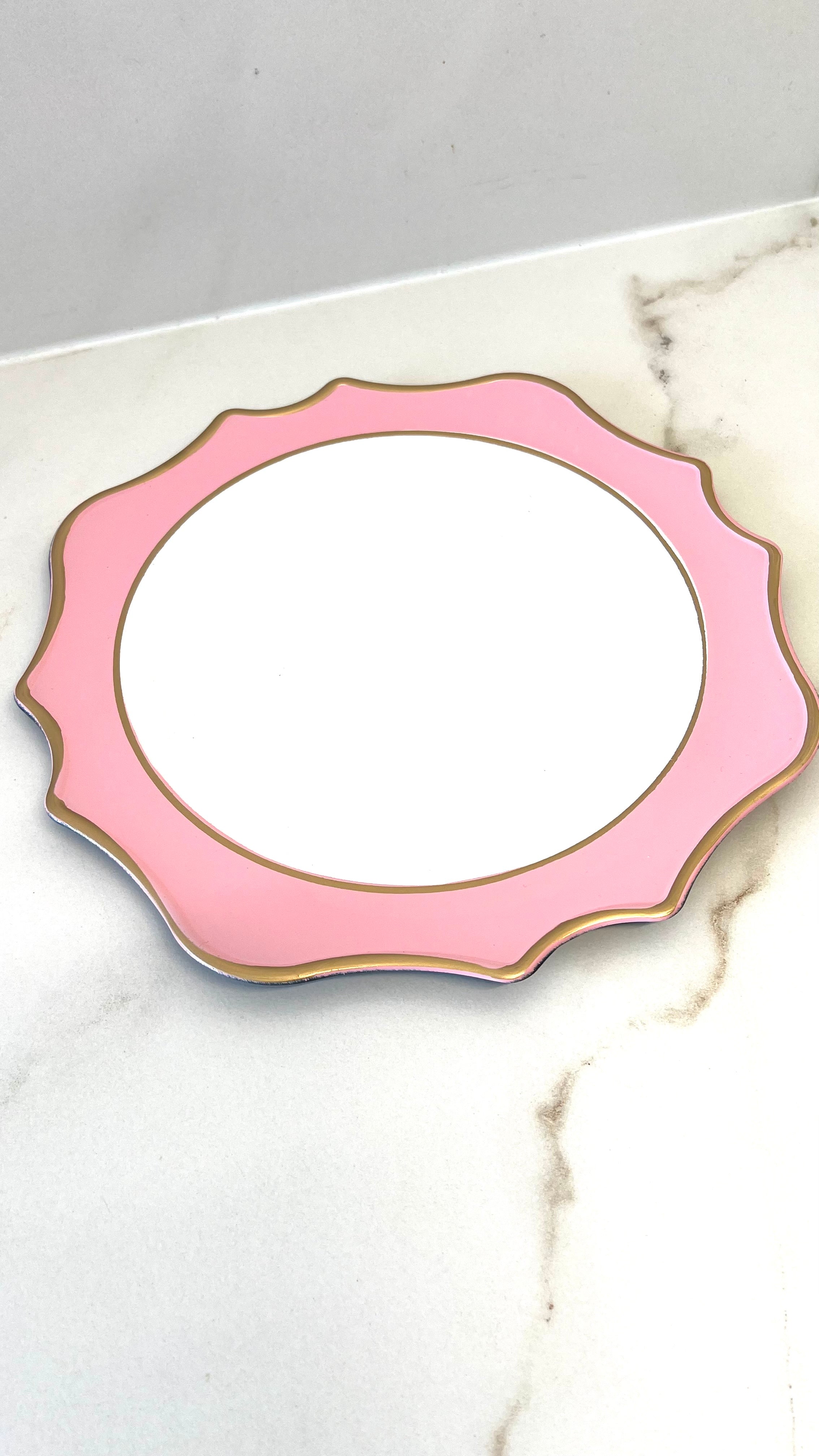 # 8 coffret orchidées roses  6 couverts