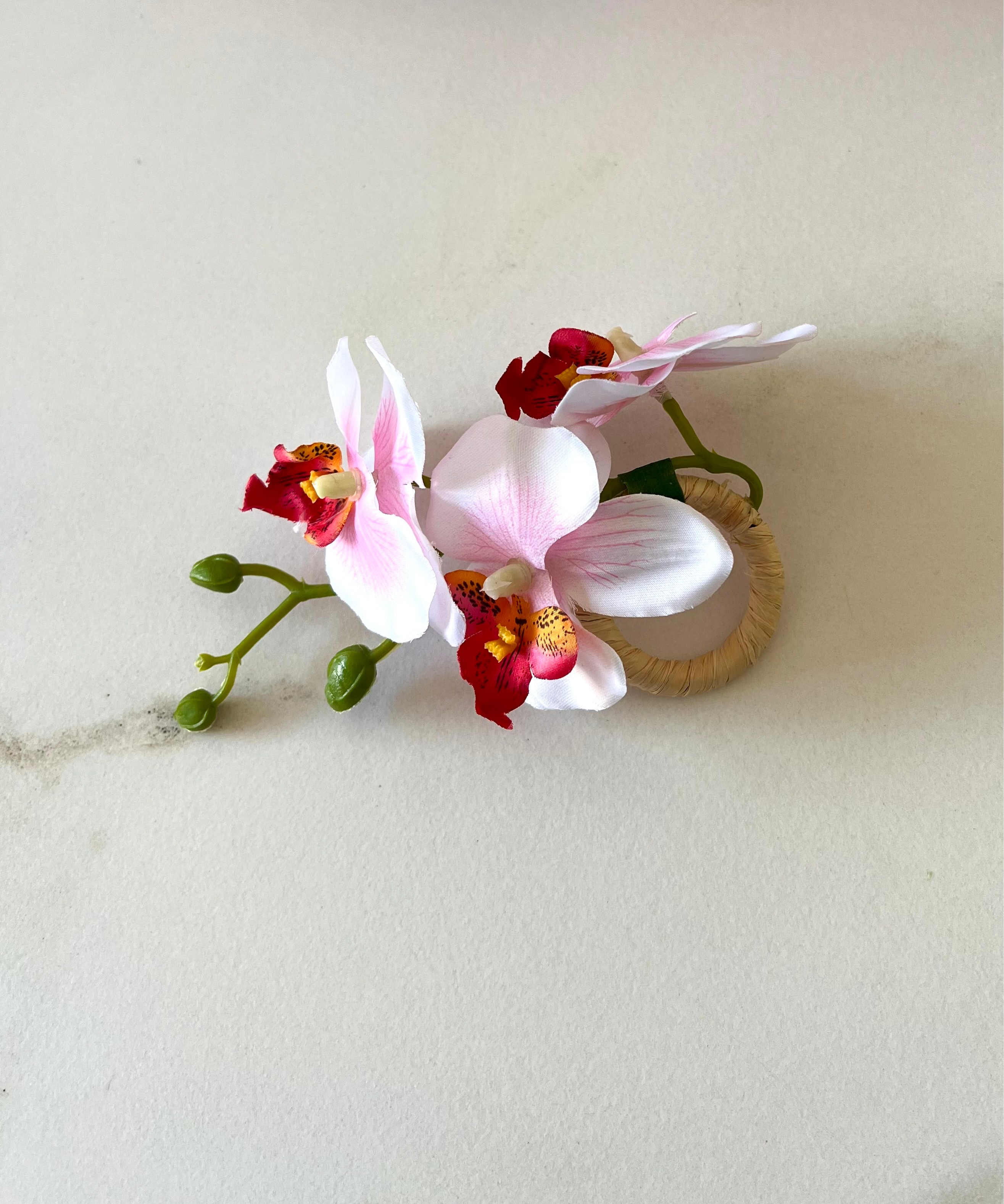 #1 Pivoine rose 6 couverts