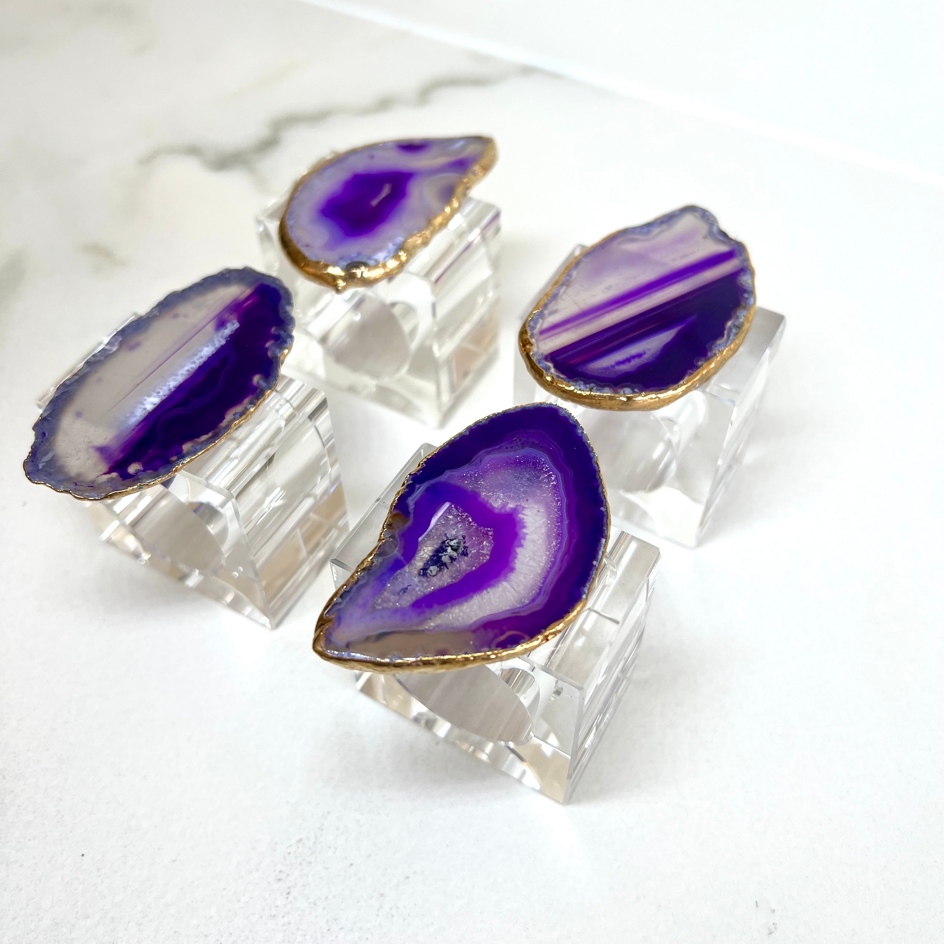 PURPLE AGATE
