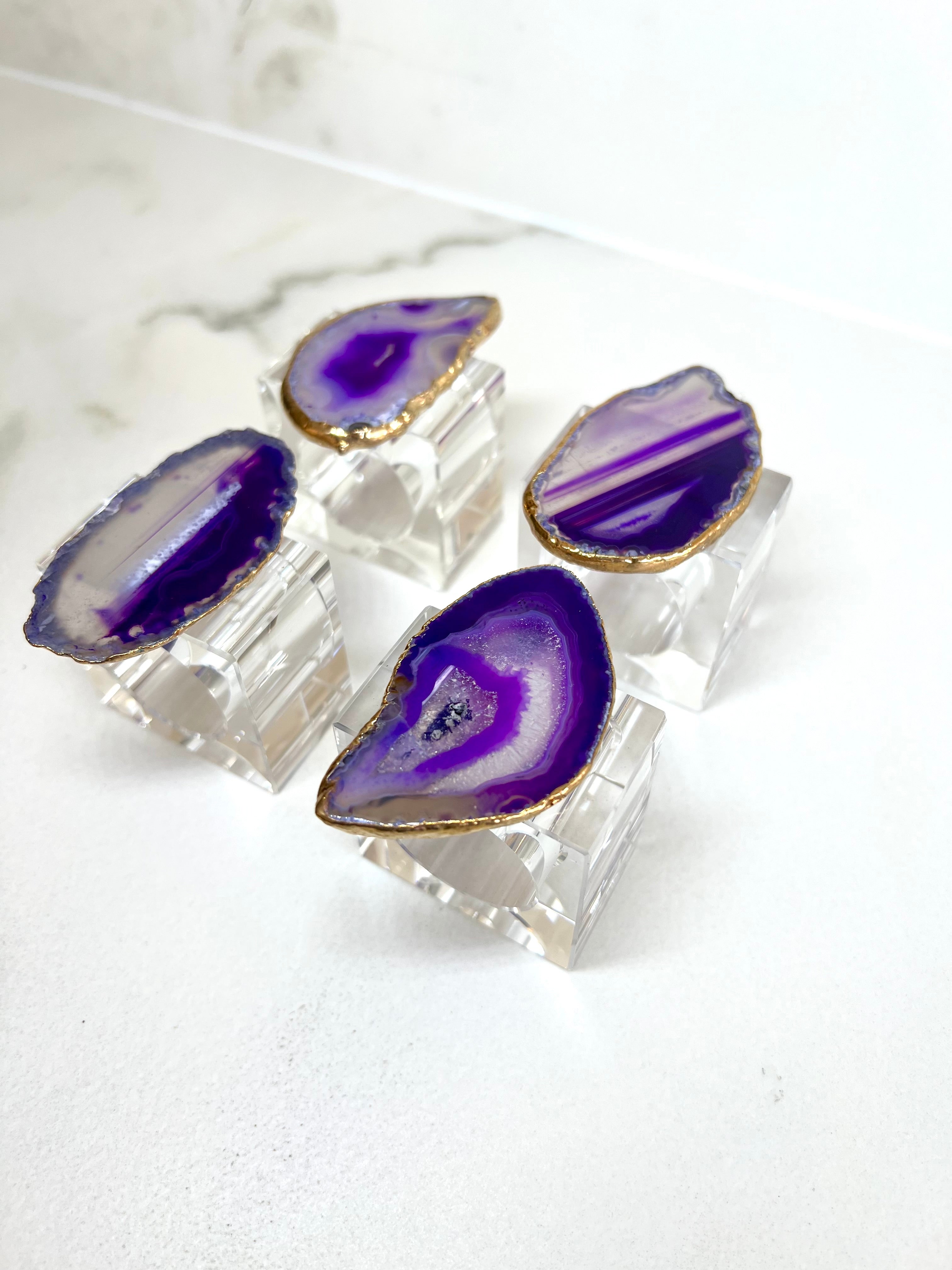 PURPLE AGATE